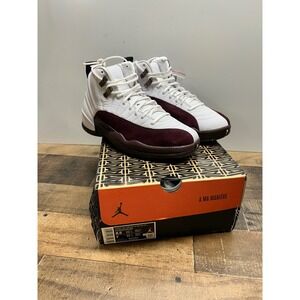 Jordan 12 Retro SP‎ A Ma Maniére Burgundy Crush White DV0702 110 Women 8.5 Men 7